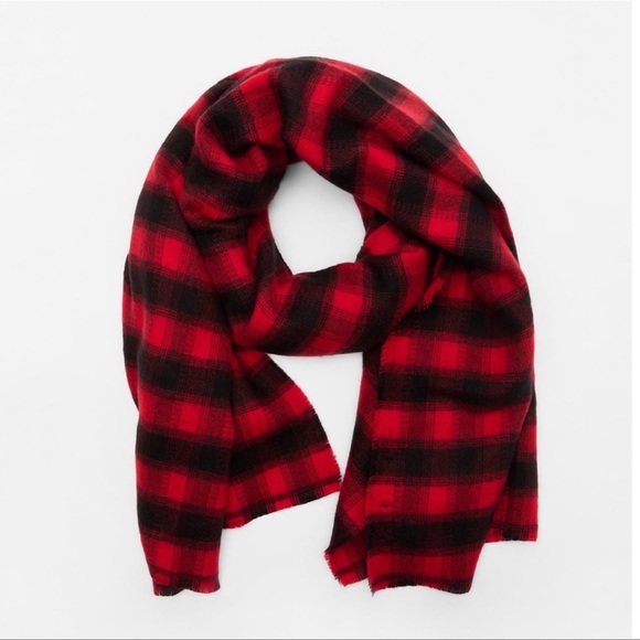 ZARA SOFT PLAID SCARF | NWT - Picture 1 of 5